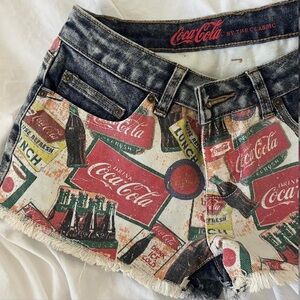 Vintage Coca-Cola Denim Shorts